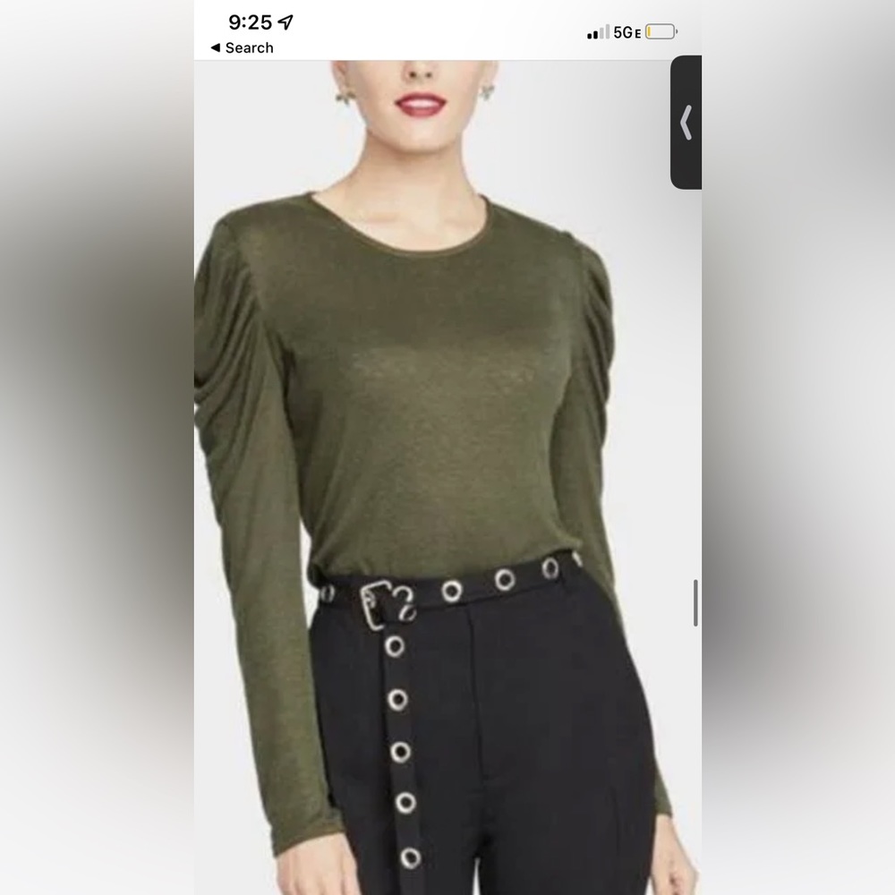 Rachel Roy brand new green top with tags